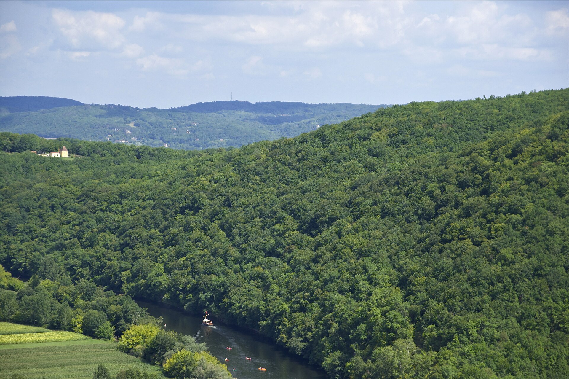 Castelnaud et la Dordogne